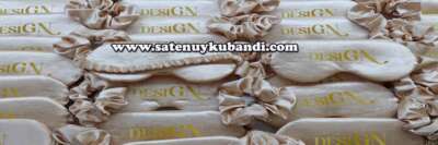 gold saten uyku bandı ve toka